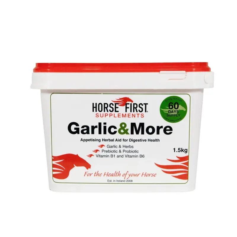 Česnek s probiotiky, vitamíny, minerály a stopovými prvky Garlic & more, 1,5 kg