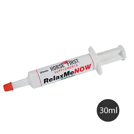 Jednorázový aplikátor s pastou na zklidnění pro koně Relax Me Now, 30 ml