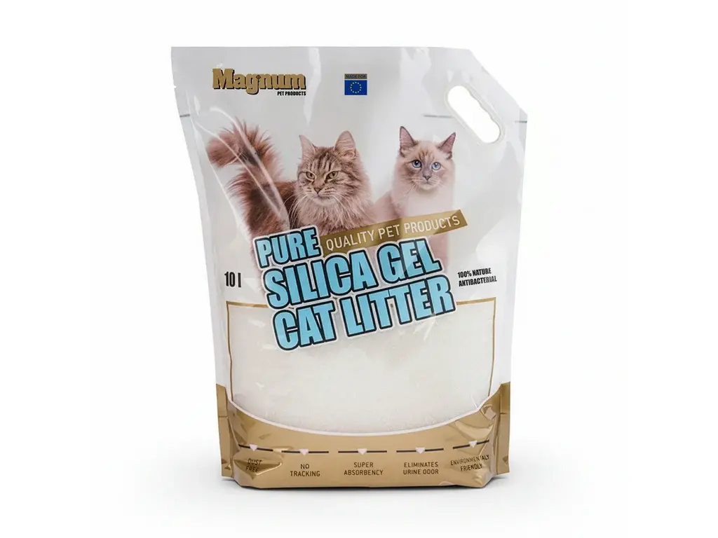 Magnum Silica gel cat litter, 10l