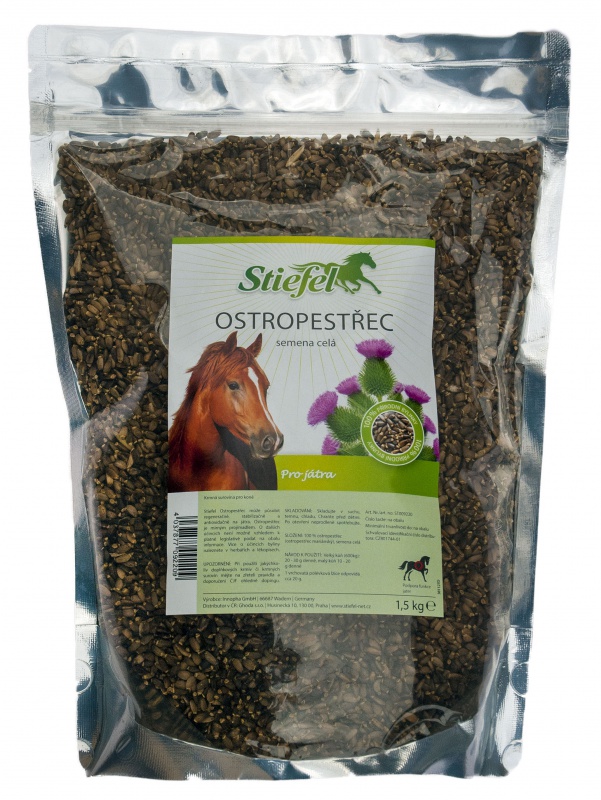 Ostropestřec semena celá, 1,5 kg