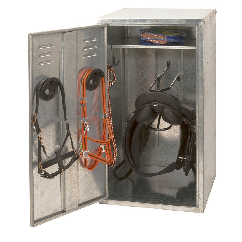 Skříň pro uložení sedla 60 x 60 x 106 cm, hmotnost 30 kg