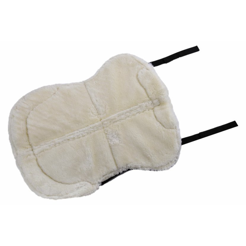 Tlumící podložka pod sedlo s umělou kožešinou Kerbl