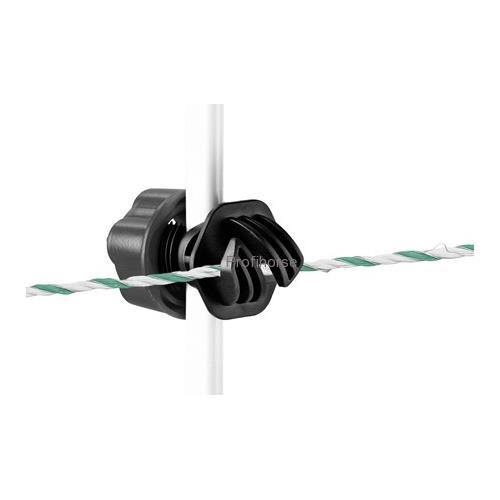 Tyčka pro elektrické ohradníky sklolaminátová 115 cm, průměr 10 mm - kovová špička