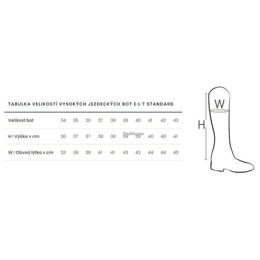 Termoboty vysoké ELT Standard, černá