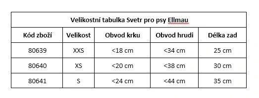 Svetr s norskými vzory pro psy Ellmau, modrý