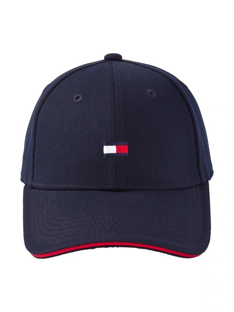 Basebalová čepice TOMMY HILFIGER Dayton, kolekce jaro/léto 2025, modrá, vel. 55 cm