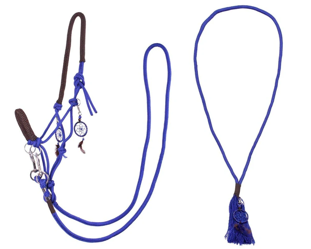 Provazový set QHP Liberty, kobaltově modrý