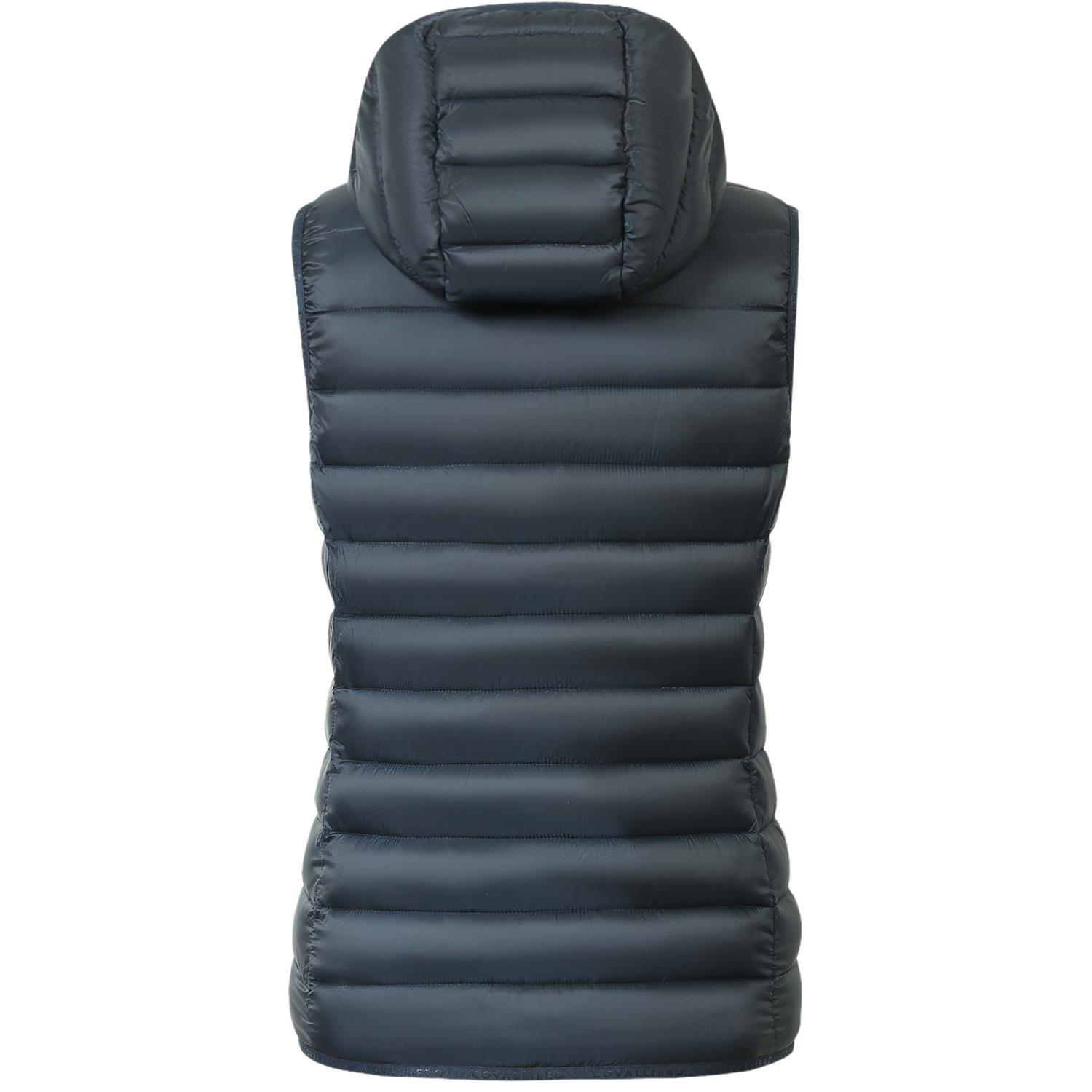 Dámská vesta Covalliero podzim/zima 2025/2026 Quilted, modrá