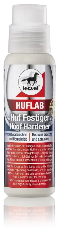 Přípravek na zpevnění problémových kopyt Leovet Huf Festiger, 200 ml