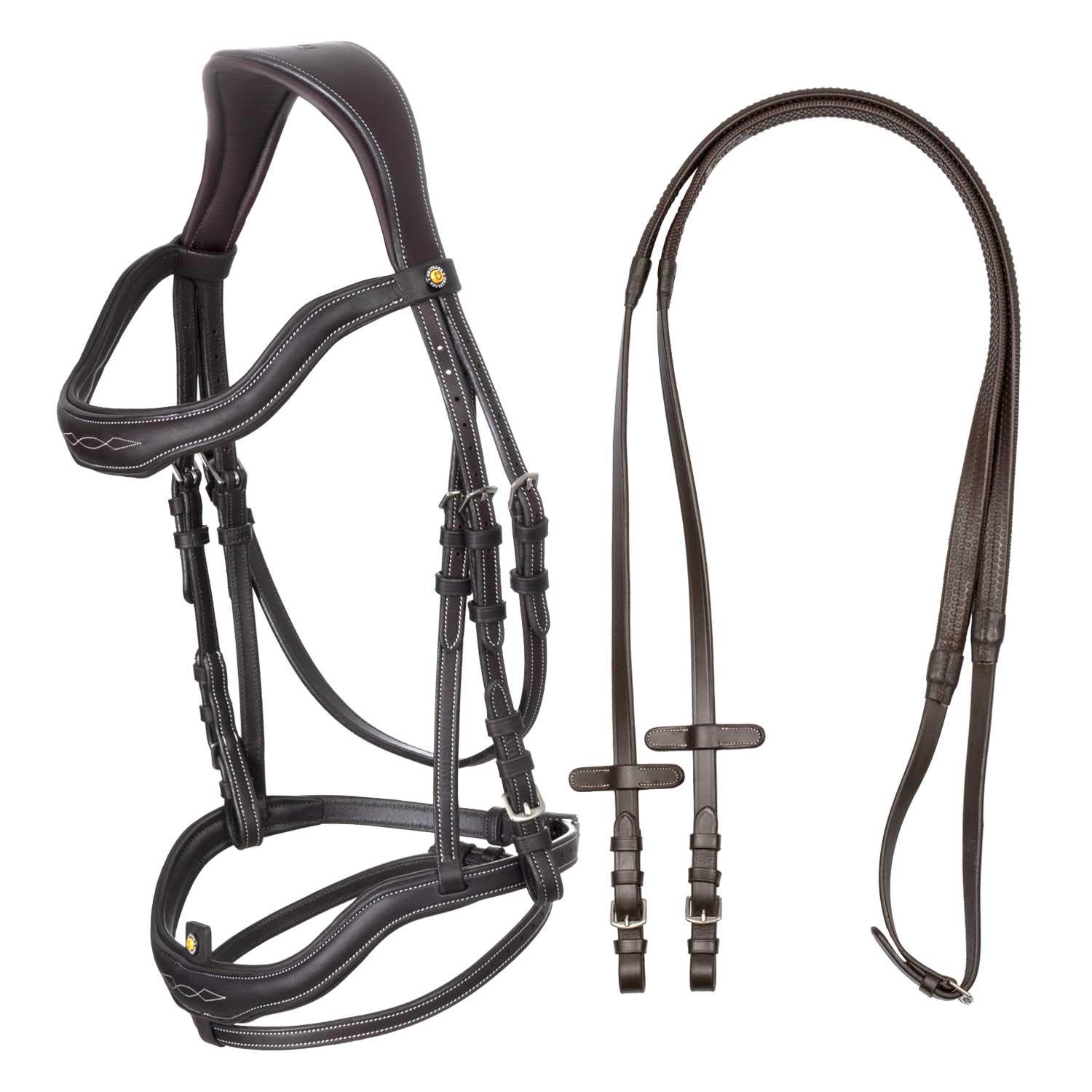 Anatomická uzdečka Equestro
