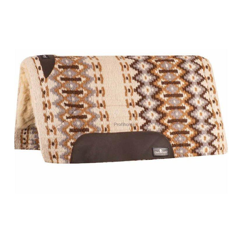 Westernová deka pod sedlo Classic Equine SensorFlex Wool 32x34