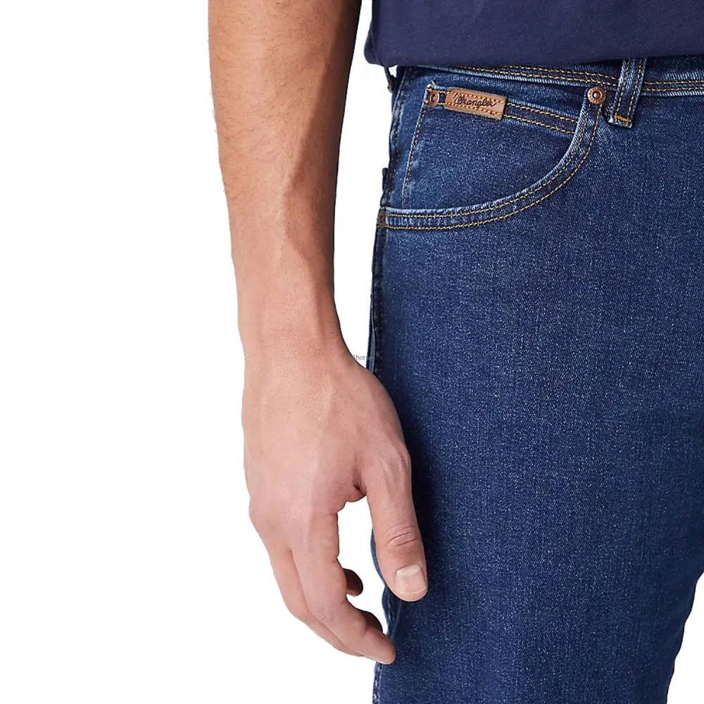 Pánské stretch dark texas džíny Wrangler
