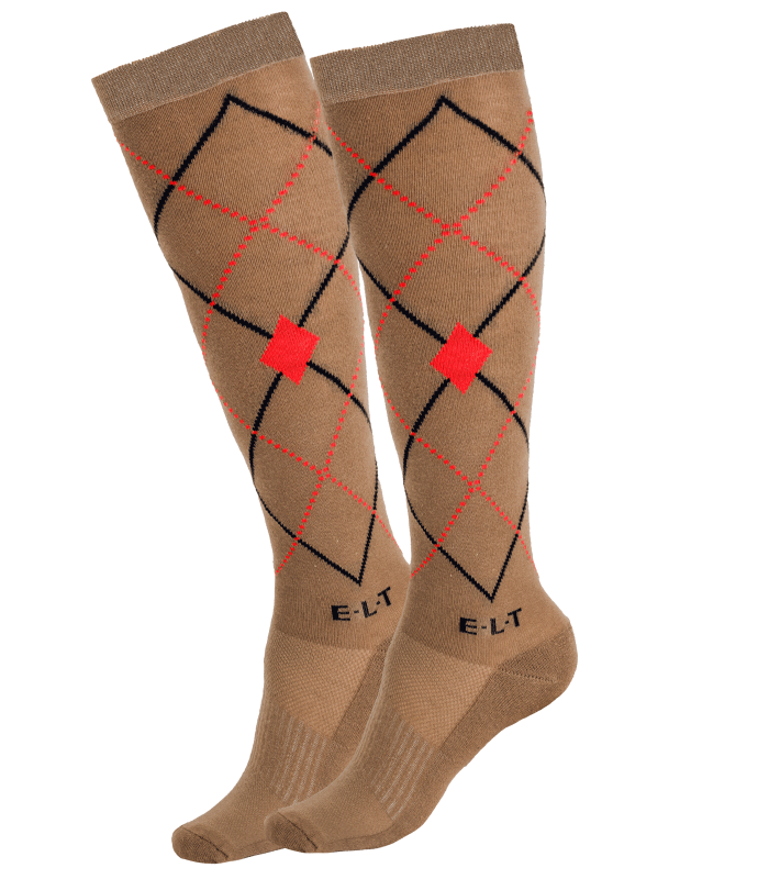Jezdecké podkolenky Argyle ELT