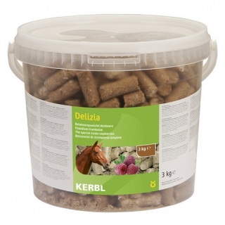 Pochoutka pro koně DELIZIA, malina, 3kg