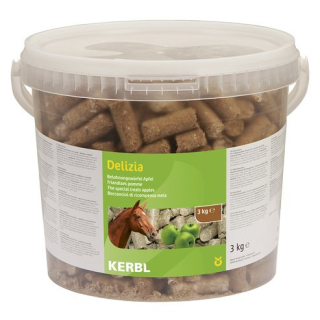Pochoutka pro koně DELIZIA, jablko, 3 kg
