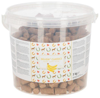 Pochoutka pro koně DELIZIA, banán, 3kg