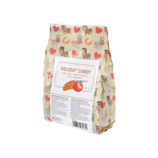 Pochoutka pro koně DELIZIA, jablko/skořice, 600g