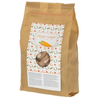 Pochoutka pro koně DELIZIA, mrkev, 1kg