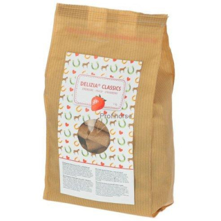 Pochoutka pro koně DELIZIA, jahoda, 1kg
