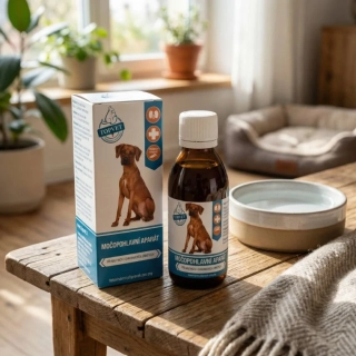 Sirup Močopohlavní aparát pro psy Topvet, 200 ml