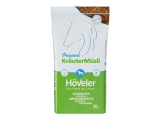 Höveler Kräuter Müsli, 20 kg bylinná směs pro podporu dýchání