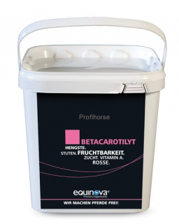 Equinova Betacarotilyt - prášek 2 kg, podpora plodnosti u koní