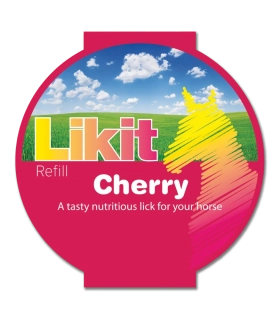 Minerální liz pro koně Likit, 625 g, třešeň