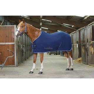 Odpocovací deka RIDING WORLD křížové zapínání, modrá