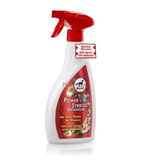 Rozčesávač hřívy LEOVET Power pro světlé koně, 550 ml