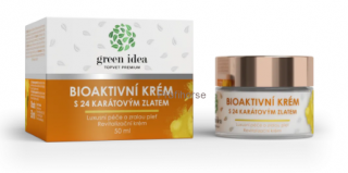 BIOAKTIVNÍ KRÉM S 24 KARÁTOVÝM ZLATEM - revitalizuje