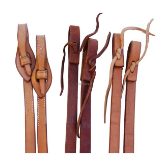 Westernové otěže "Fusion" kožené 