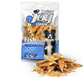 Calibra Joy Dog Classic Fish&Chicken Slice 80g
