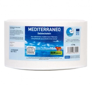 Minerální liz z prémiové mořské soli ze Středomoří Mediterraneo, 3kg