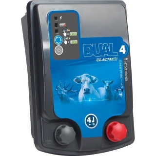 Zdroj pro elektrický ohradník LACME DUAL D4, kombinovaný, 3 J
