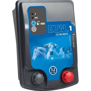 Zdroj pro elektrický ohradník LACME DUAL D1, kombinovaný, 0,7 J