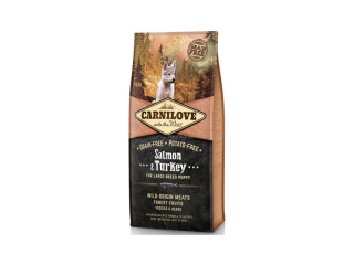 Carnilove Salmon & Turkey for large breed puppy 12kg