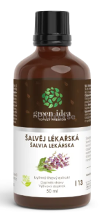 ŠALVĚJ LÉKÁŘSKÁ-Zažívání, pocení, 50 ml
