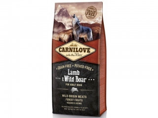 Carnilove Lamb & Wild Boar for adult 12kg
