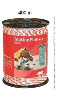 Polyetylenové lanko pro elektrické ohradníky 3 mm TriCOND - 400 m