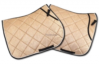 Podsedlová dečka PF, třpitivá rosegold