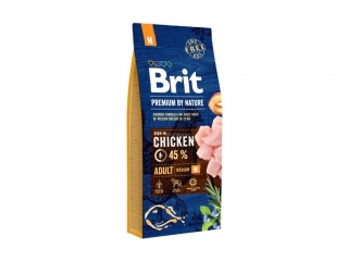 Brit Premium by Nature Adult M 15kg