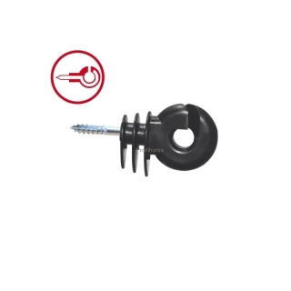 Izolátor pro elektrické ohradníky AKO DS, velký, s průchozím vrutem 6 mm