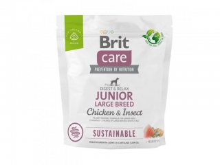 Brit Care Dog Sustainable Junior Large Breed 1kg