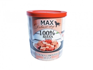 MAX deluxe kostky libové svaloviny 800g