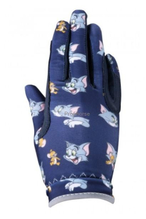 Jezdecké rukavice HKM Tom a Jerry