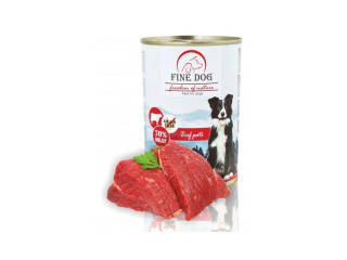 Fine Dog MINI Exclusive konzerva pro psy kachní 100% masa 200g