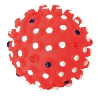 Pískací míček pro psy, průměr 10 cm, různé barvy