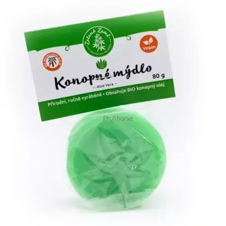Konopné mýdlo - Aloe Vera 80 g