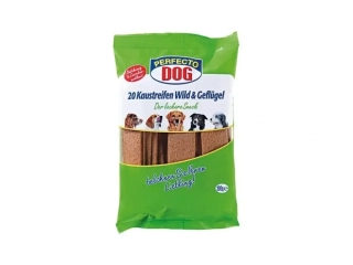 Perfecto Dog Masové plátky zvěřina + drůbeží 20ks 200g