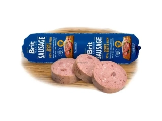 Brit sausage beef & fish Sport formula 800g